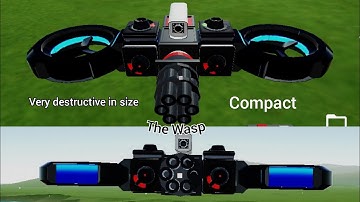 Small Reconnaissance Hovercraft Drone in Evertech Sandbox