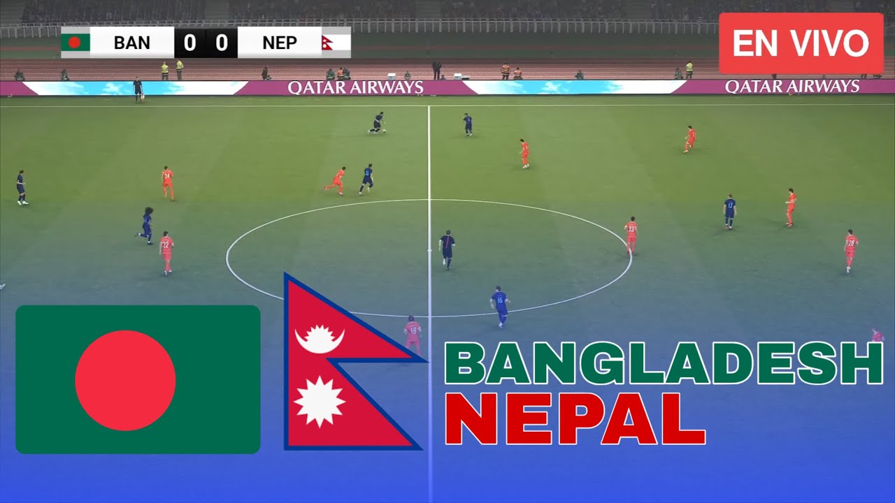 Bangladesh vs Nepal International Friendly Match 2025 Match PES 21 Simulation