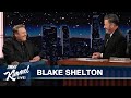 Blake Shelton on Pet Raccoon, Leaving The Voice &amp; Being Competitive with Gwen Stefani