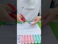 New Foldable Eraser for Clean Homework #shorts #stationery
