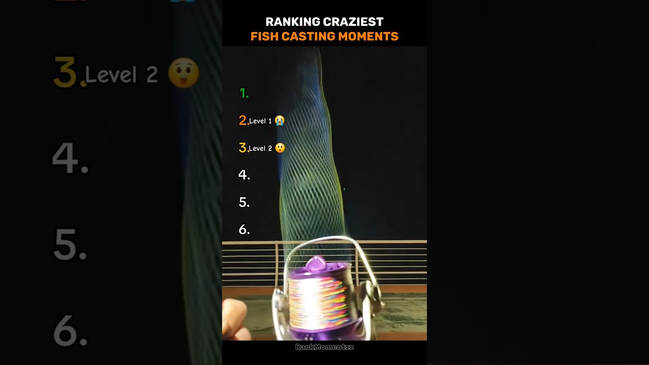 Ranking Craziest Fish Casting 😭