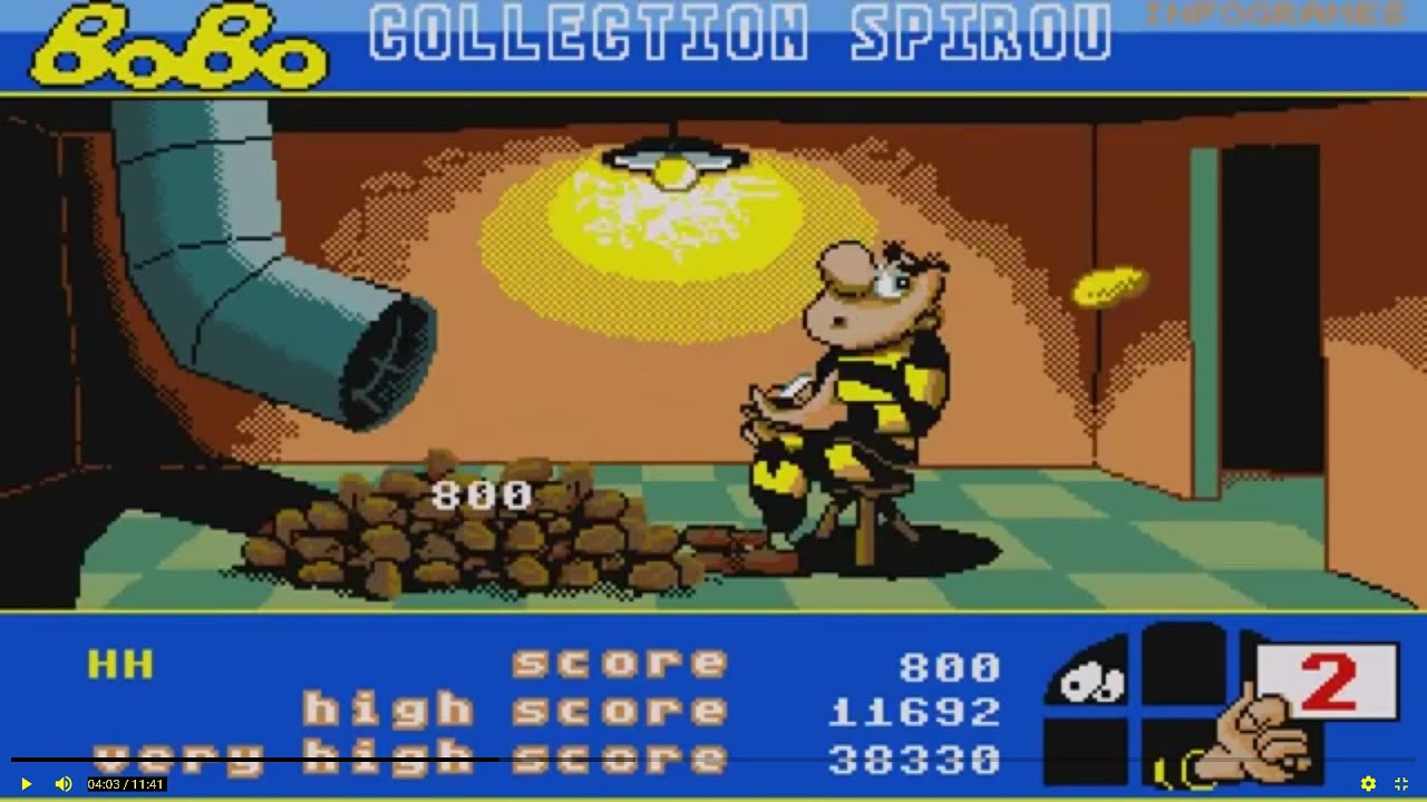 ATARI ST Stir Crazy Featuring Bobo AKA BOBO THE PRISONER AKA