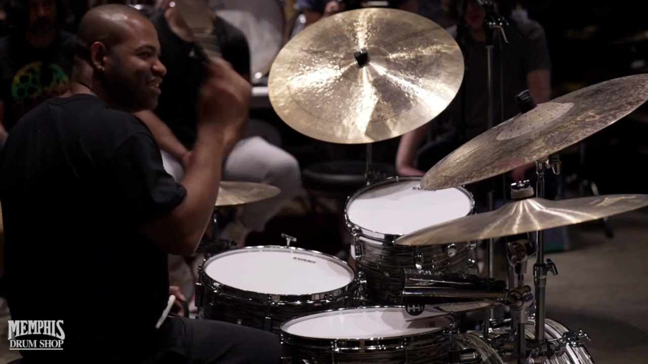 Zack Grooves Asked Me A Good Question - Isac Jamba At The Memphis Drum Shop - Master Class