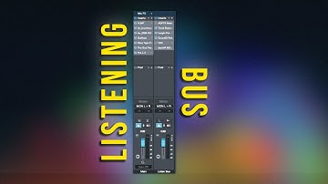 The Best Way To Use The Listening Bus in Studio One