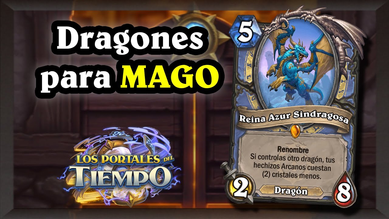 Cartas Nuevas para Mago: Dragones + Hechizos Arcanos [Hearthstone]