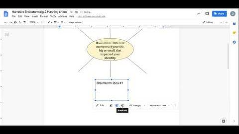 Narrative Brainstorming & Planning Doc