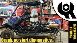 YAMAHA Viking crank, no start diagnostic #1899-0004 #engine #yamaha #viking #diagnostics #oil