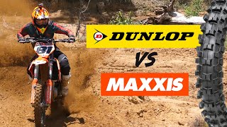 DUNLOP vs MAXXIS - What's Faster??