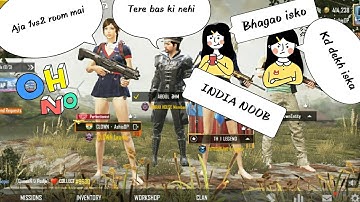 Random player call me noob and I challenge for a TDM room 1vs3 | Indian noob vs Pakistani pro | 🔥🔥🔥