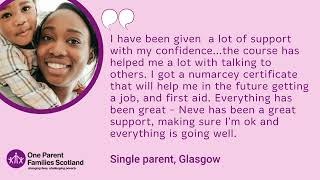 One Parent Families Scotland - Glasgow employability services
