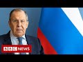 Moscow doesn't want war with Ukraine says Russia's foreign minister - BBC News