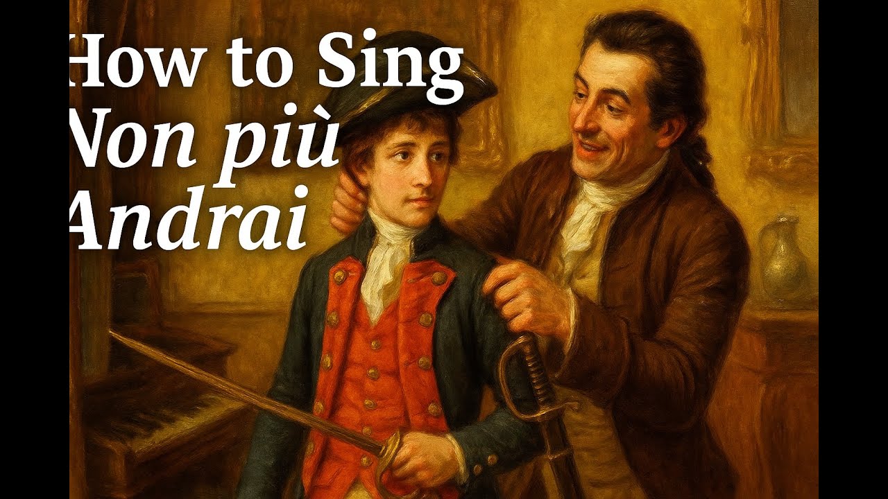 How to Sing “Non più andrai” by Mozart | Vocal Coaching for Baritones #opera #figaro #nonpiuandrai