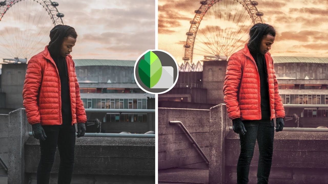 Snapseed cinematic color grading/ Normal photo to cinematic level edit 😍 YouTube