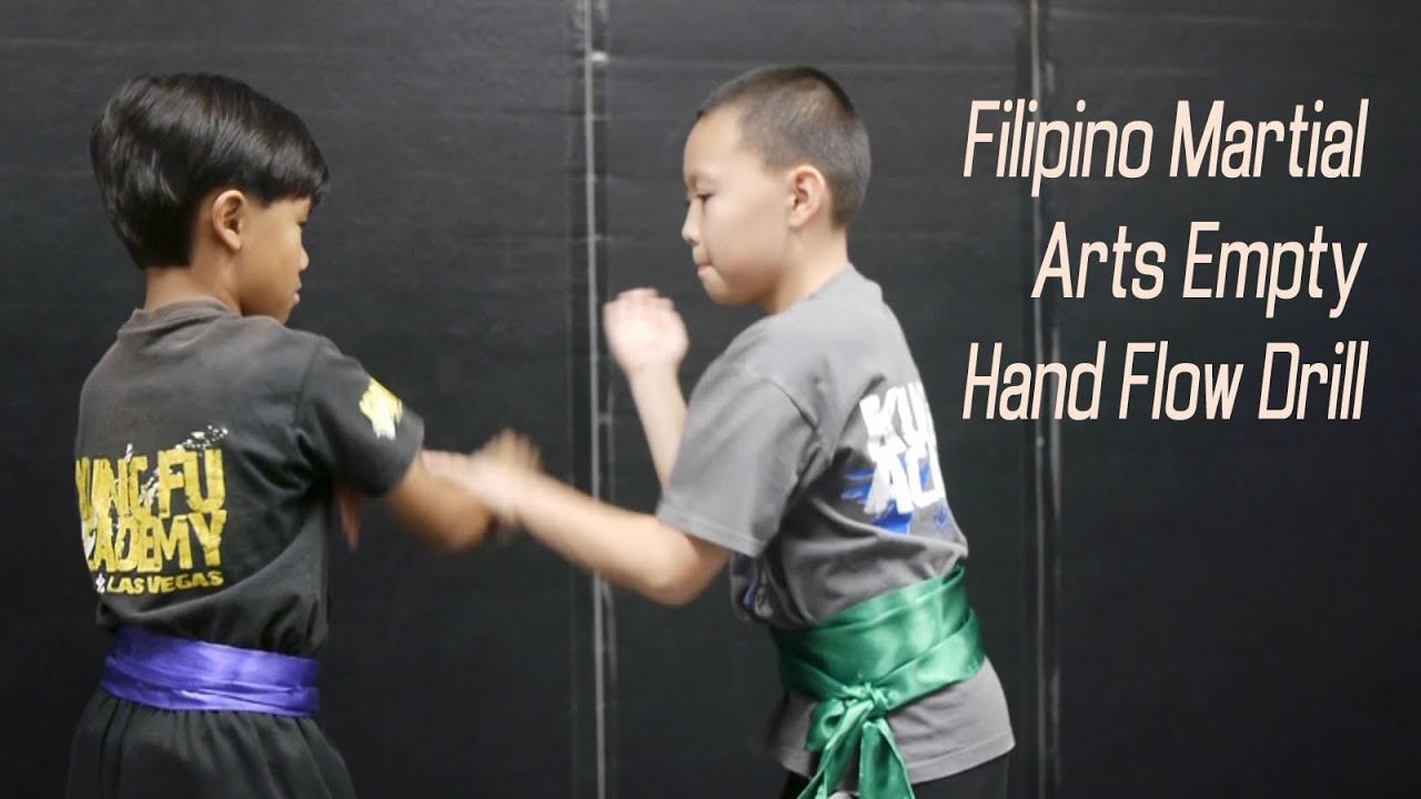 Filipino Martial Arts Empty Hand Flow Drills YouTube