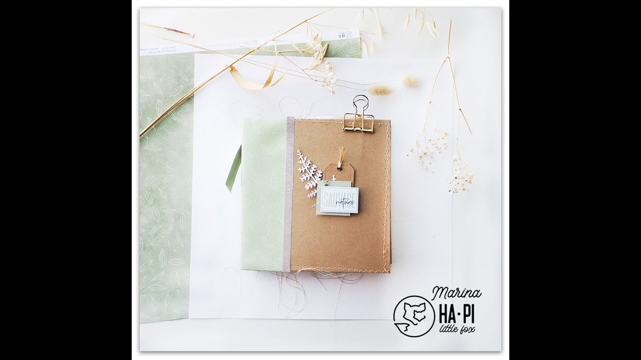Tuto junk journal pour ha pi little fox