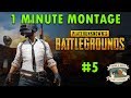 DBPG: 1 Minute Montage - PUBG #5 - Heat of the Moment
