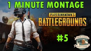 DBPG: 1 Minute Montage - PUBG #5 - Heat of the Moment