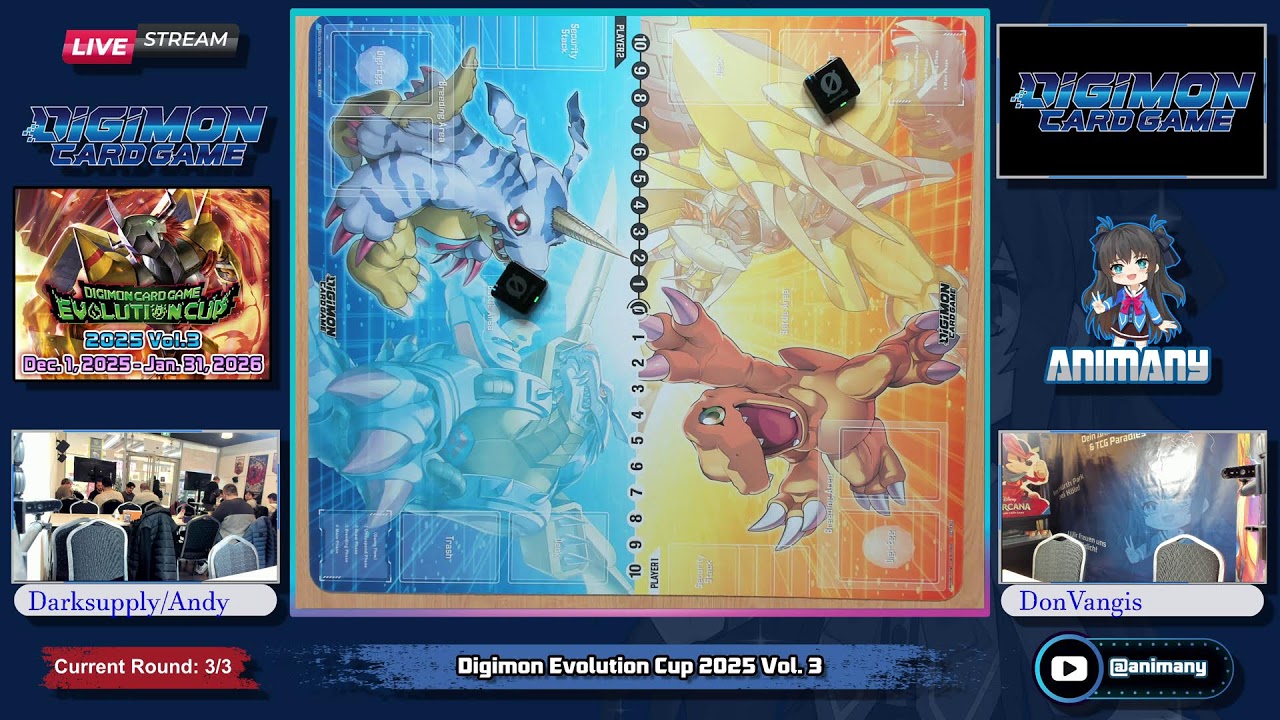 Animany Digimon Card Game Evolution Cup 2025 Vol. 3