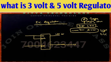 How to work 3v & 5v Regulator in Laptop motherboard ||  Full Explain video in Hindi