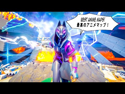 Top 5 Best Anime Maps Fortnite Chapter 2 Creative (Codes In Description)