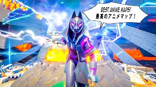 Top 5 Best Anime Maps Fortnite Chapter 2 Creative (Codes In Description)
