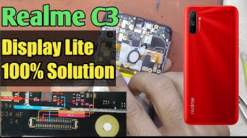 Realme C3 Display light solution | Realme c3 light solution@TCRamesh