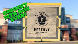 Mystery Tackle Box BIGGEST Tackle box EVER! (Reserve Crate