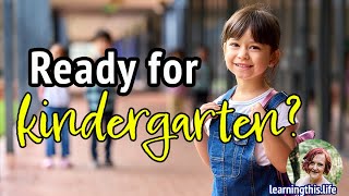 Is Your Child Really Ready For Kindergarten?