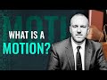 IN THE COURTROOM: What is a Motion in a criminal case, such as a self-defense case?