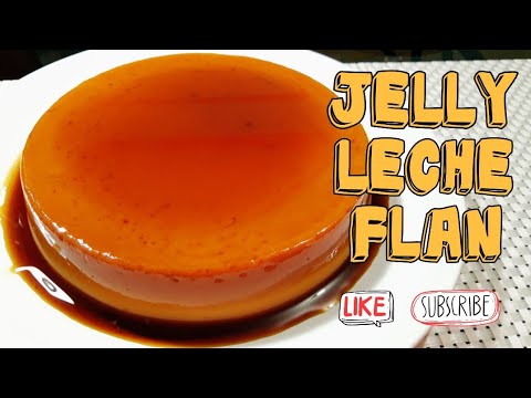 leche jelly flan