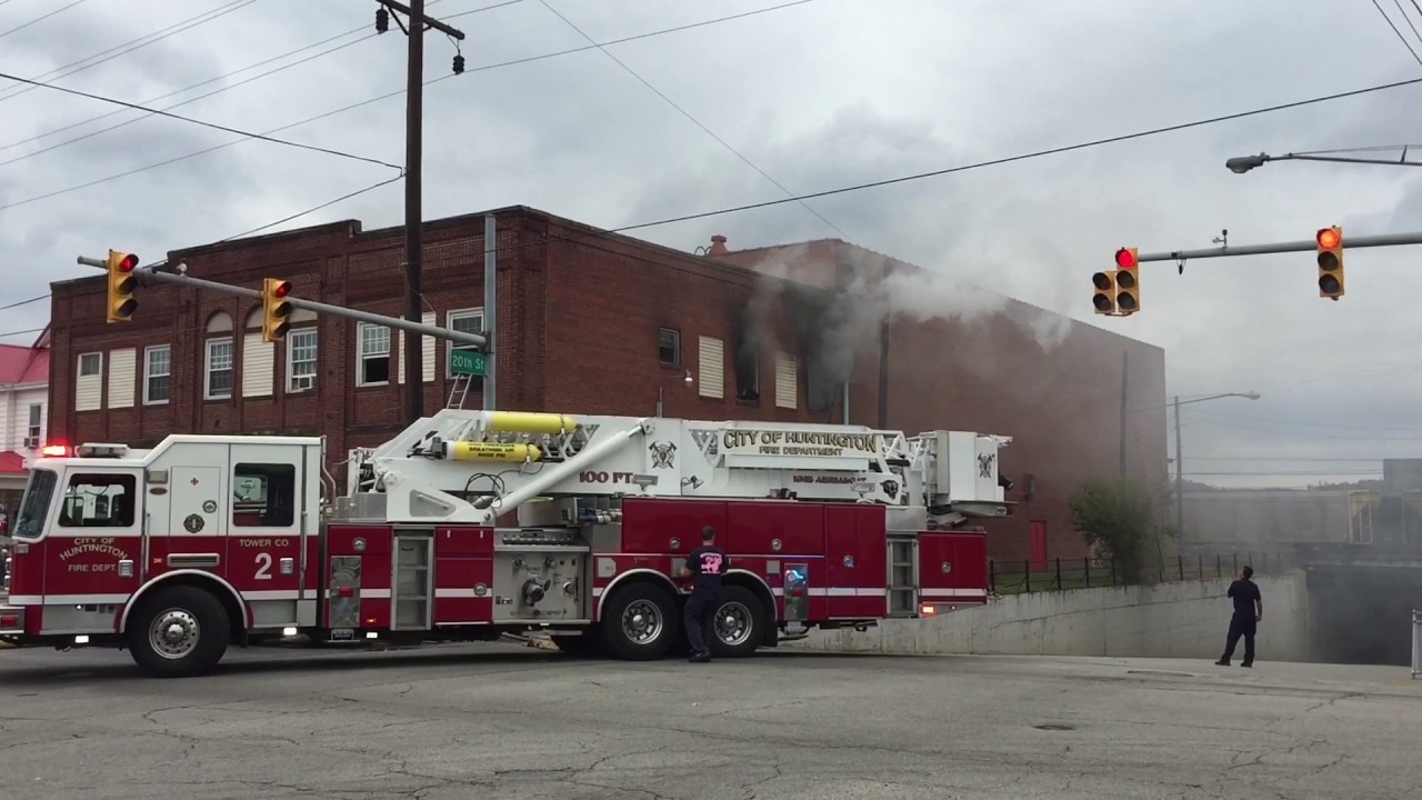 Dragon Shop apartment fire, Huntington WV YouTube