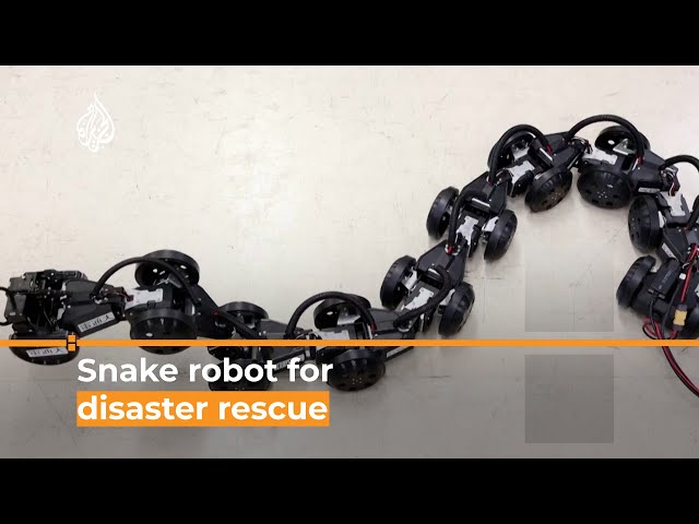 The snake-like robot that could help disaster rescue teams