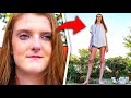 The Teen Who Struggles With The Longest Legs In The World