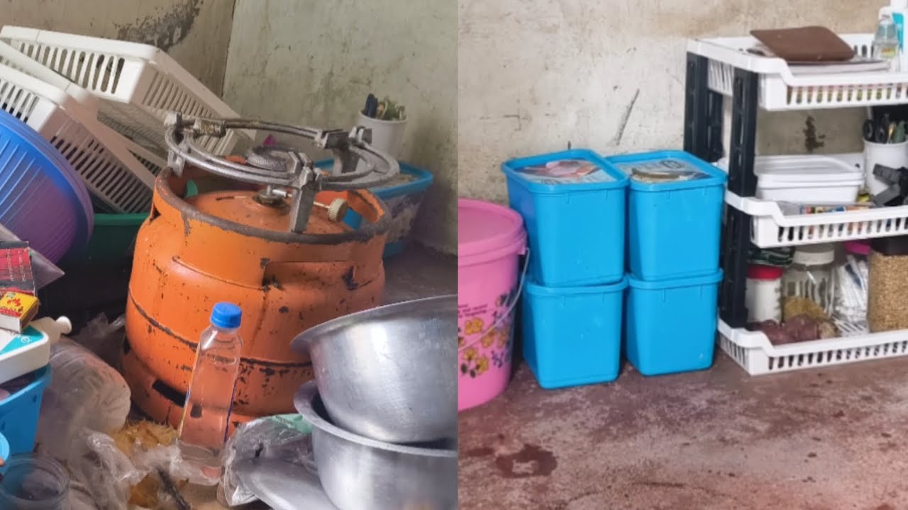 Girl Cleans Her Dirty Single Room | Satisfying Floor Scrubbing Sounds 