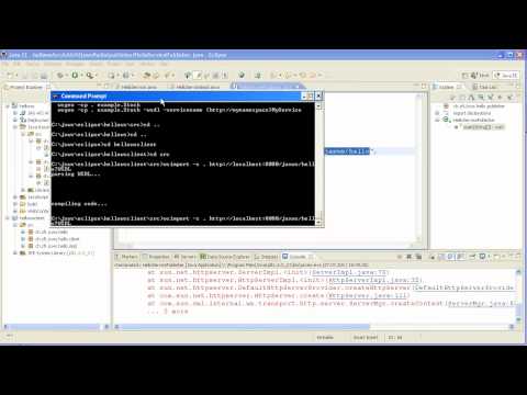 Ein einfacher JAX-WS Hello Service mit Eclipse Editor