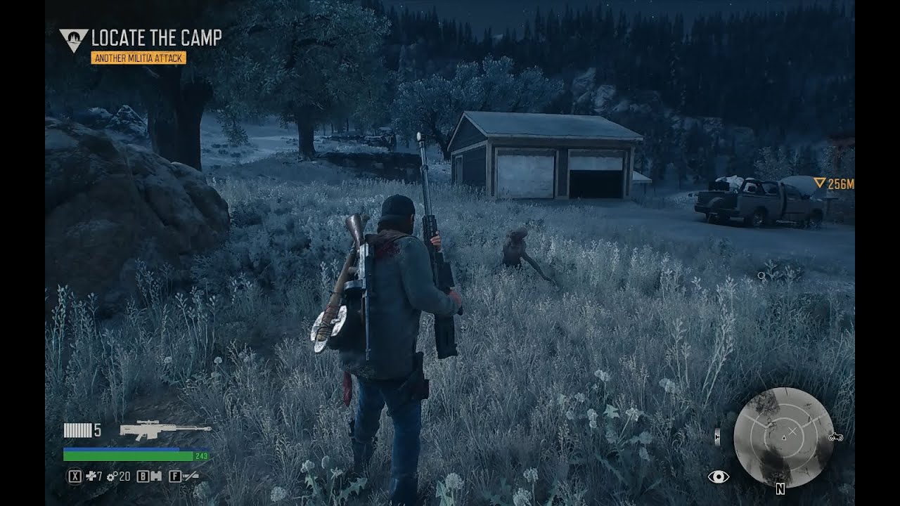 😨 Zombie glitch 😂 | Days Gone | Walkthrough | Gameplay PC | QuakeGamer