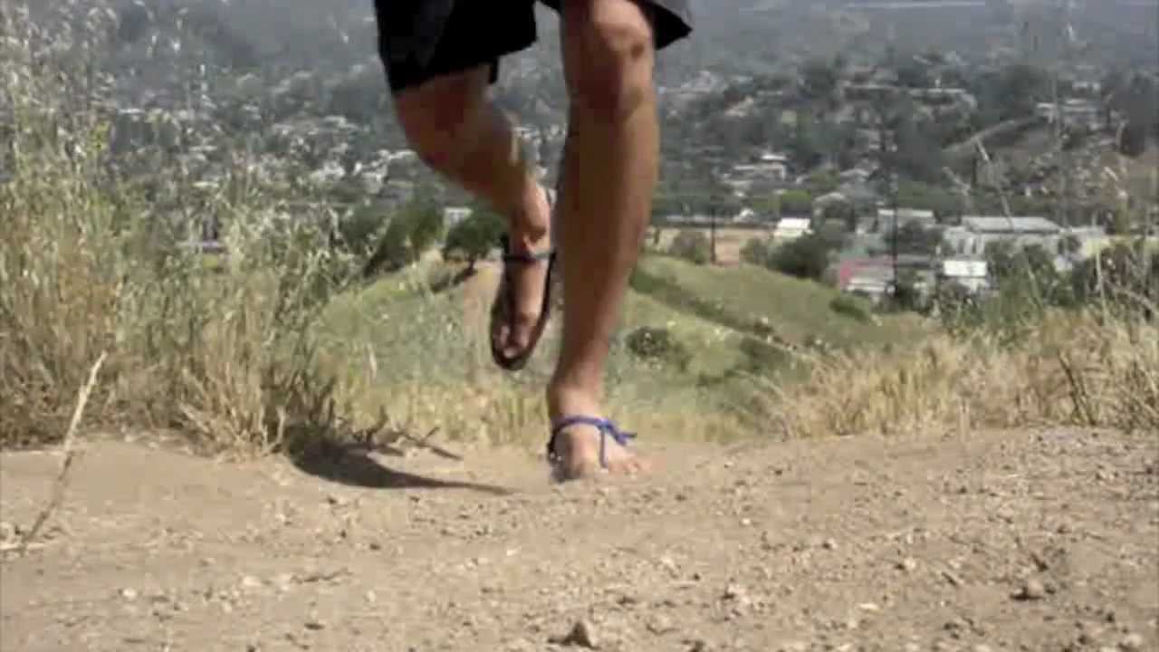 Running in huaraches on Mt. Fiji - YouTube