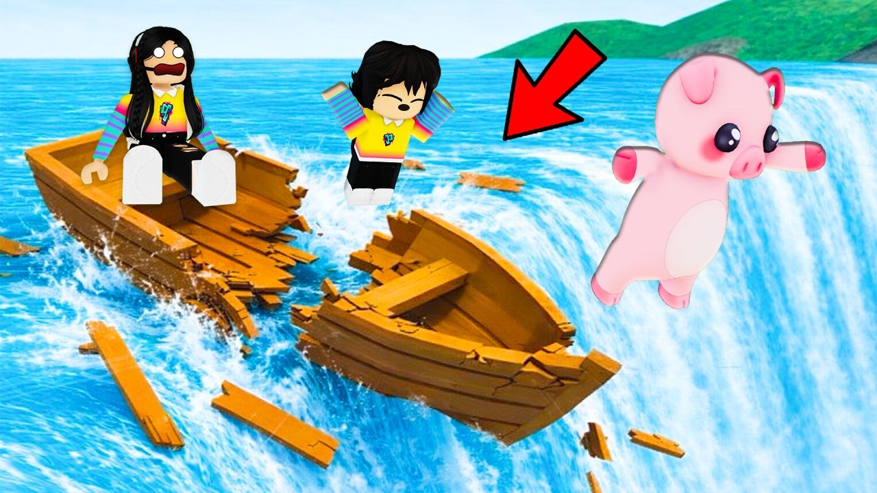 Tuvimos un Accidente en Barco en Roblox y nos Ocurre Algo Terrible 🚢💀| paolazgames