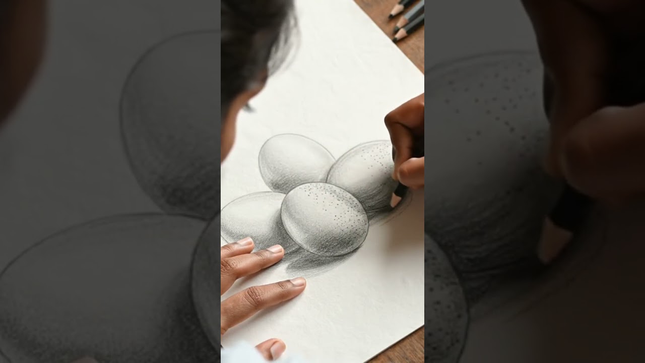Draw an Egg for Beginners (Shading Tips)