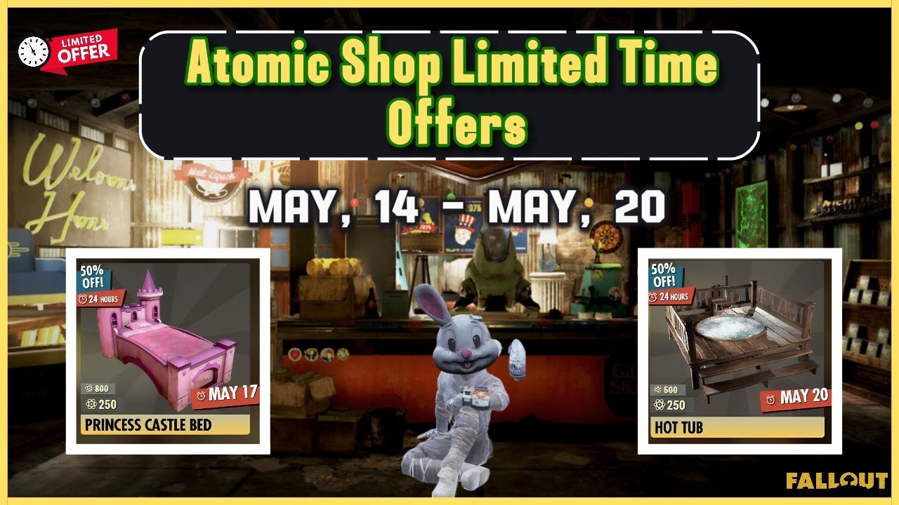 IT'S BACK AGAIN! But Only For A Limited Time In The Atom Shop -Fallout ...