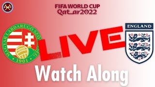 Hungary Vs. England Live Watch Along With | World Cup 2022 Qualifier | JP WHU TV