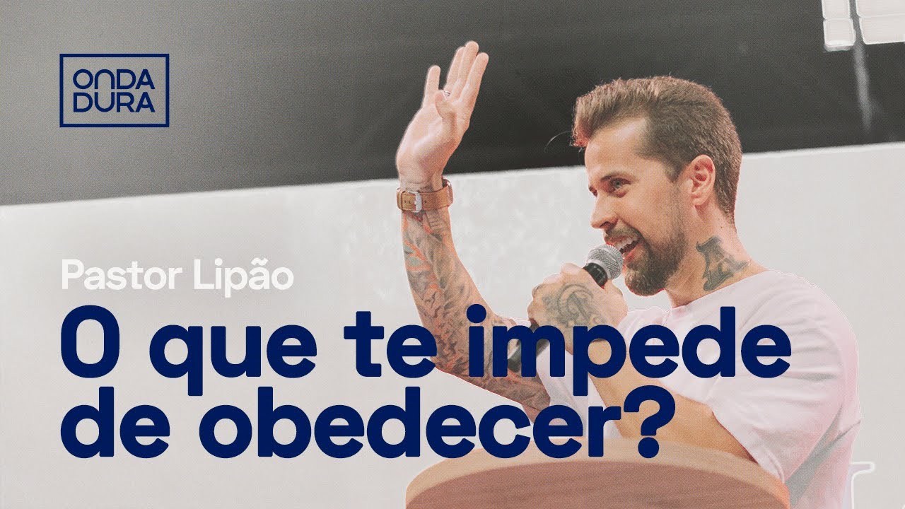 O QUE TE IMPEDE DE SER UM DISCÍPULO? | Pastor Lipão | DISCÍPULOS