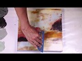 Abstratct Art-Beginning Layers-Oil/Cold Wax Medium