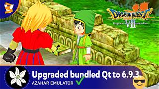 Azahar Emulator 2124.1 - Dragon Quest VII: Fragments of the Forgotten Past (ReShade/Vulkan)
