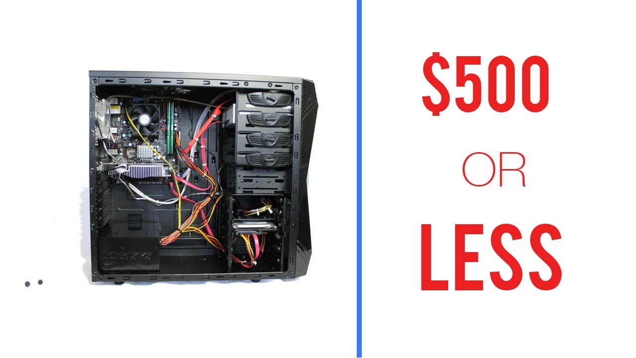 How to build a Gaming PC for $500 or Less | My New Build with AMD FX 4300 Series custom pcb