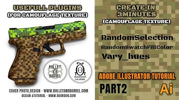 Illustrator Plugins for Creating Camouflage Patterns Part2 #camouflage #illustratortutorial #plugin