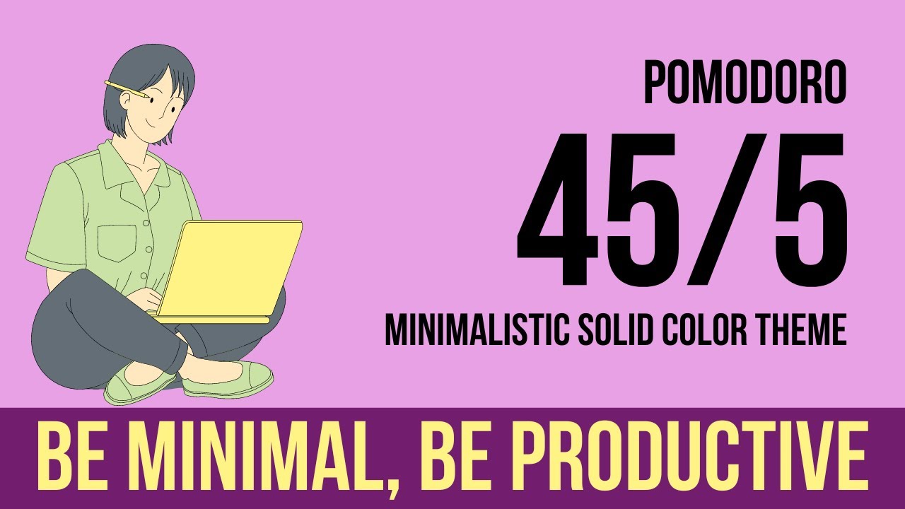 Pomodoro Rimer Color 45/5 Pomodoro Timer | Study with me | 2.5 hour timer | Pomodoro ...