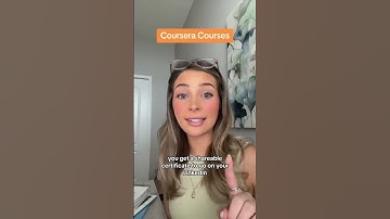 Coursera courses look great on Linkedin profiles and resumes 🙌 #advice #careeradvice