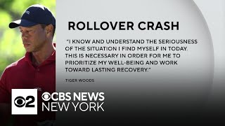 Tiger Woods says he's stepping away from golf after DUI arrest