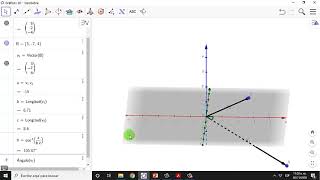 Producto Escalar Y Vectorial En Geogebra